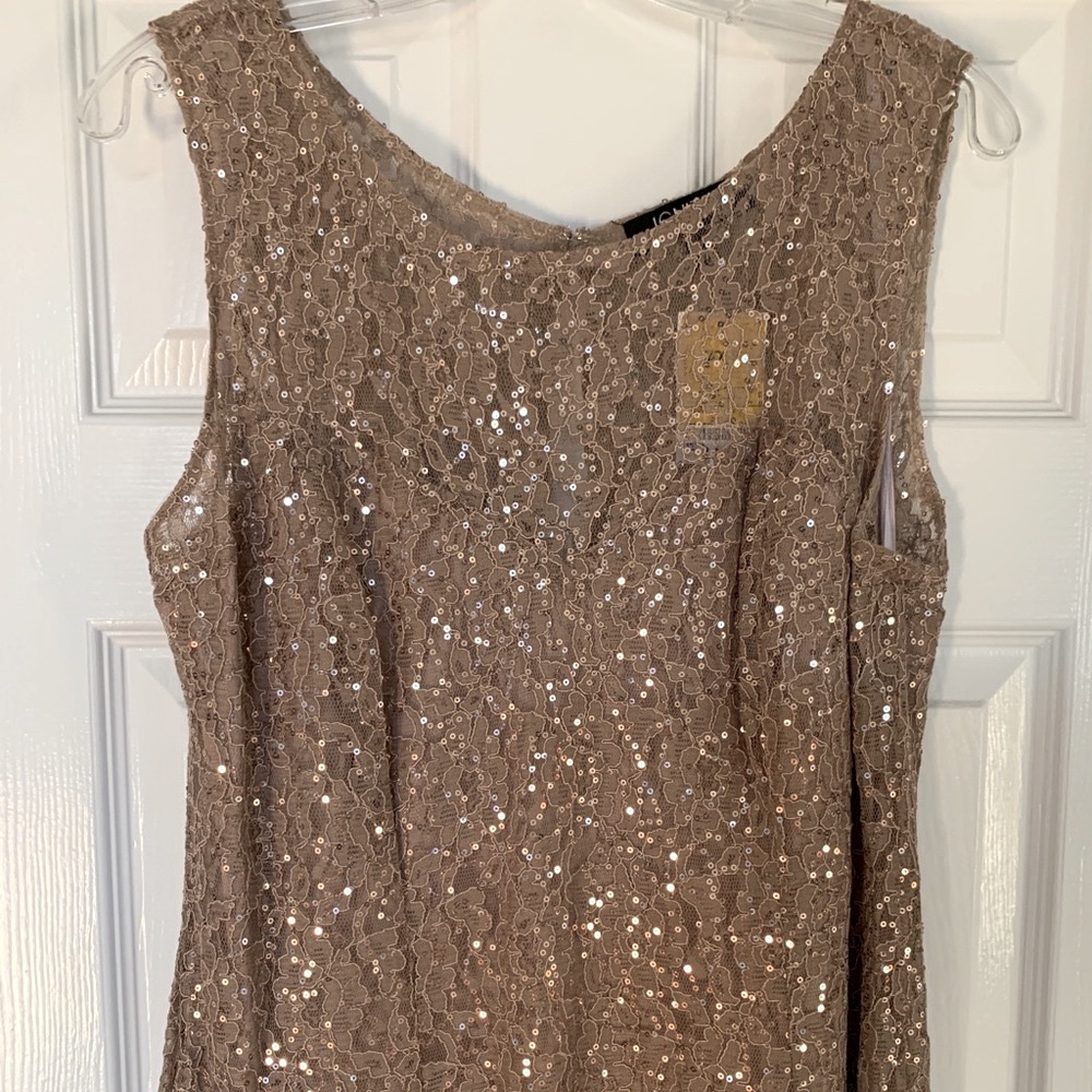 Sequin Lace Dress by Ignite Evenings - Picture 3 of 11